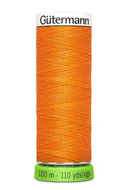 Fil à coudre Gütermann - RPET - Orange n°350