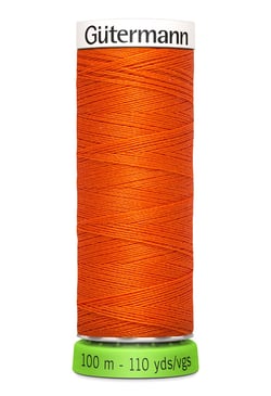 Fil à coudre Gütermann - RPET - Orange foncé n°351