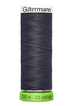 Fil à coudre Gütermann - RPET - Gris foncé n°036