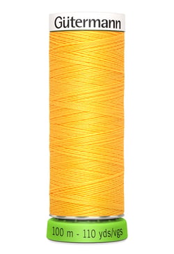 Fil à coudre Gütermann - RPET - Jaune n°417