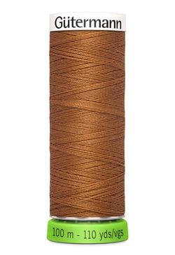 Fil à coudre Gütermann - RPET - Brun n°448