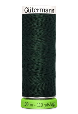 Fil à coudre Gütermann - RPET - Vert foncé n°472