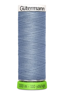 Fil à coudre Gütermann - RPET - Bleu gris n°064