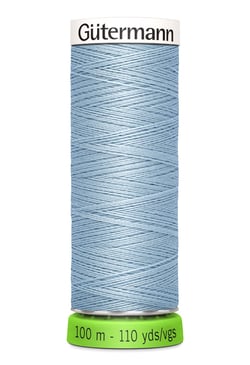 Fil à coudre Gütermann - RPET - Bleu clair n°075