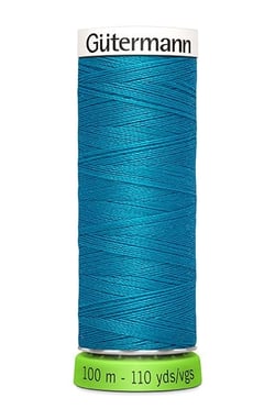 Fil à coudre Gütermann - RPET - Bleu n°761