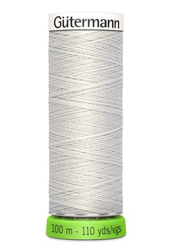 Fil à coudre Gütermann - RPET - Gris perle n°008