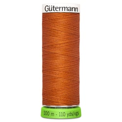Fil à coudre Gütermann - RPET - orange n°982