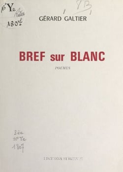 Bref sur blanc