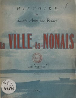 La Ville-ès-Nonais - Histoire de Sainte-Anne-sur-Rance