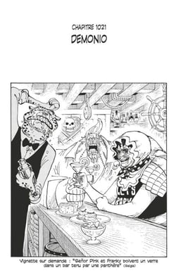 One Piece édition originale - Chapitre 1021 - Demonio