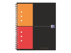 Cahier polypro à spirales - 17 x 21 cm - Activebook - Oxford - 160 pages petits carreaux