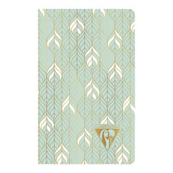 1 carnet - 7.5 x 12 cm - Neo Deco Été - Clairefontaine - 48 pages lignées - Designs assortis