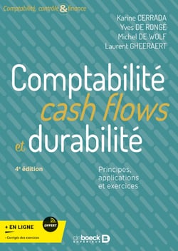 Comptabilité, cash flows et durabilité - Principes, applications et exercices