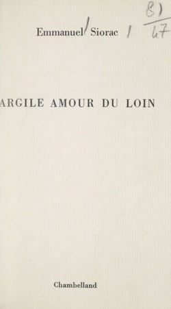 Argile amour du loin