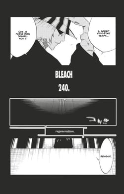 Bleach - T27 - Chapitre 240 - regeneration.
