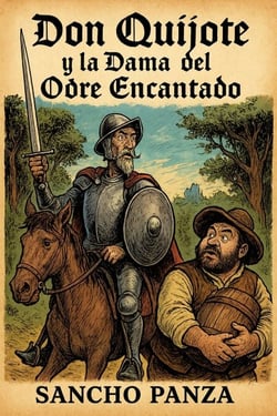 Don Quijote y la dama del odre encantado