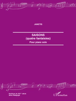 Saisons (quatre fantaisies) - Partition pour piano solo