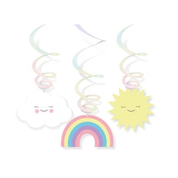 6 Virvatelles - Rainbow & Cloud - 60 cm