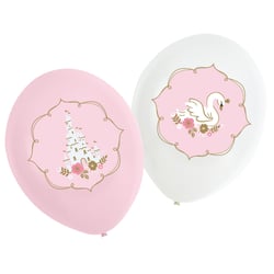 6 Ballons - Princess for a Day - 28cm