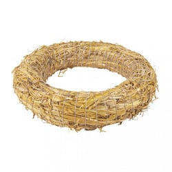 Couronne en paille, nature, non-soudée