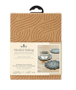 Kit Mindful Making crochet - mes dessous de verre façon Mandala