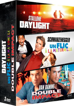 Daylight + Un flic à la maternelle + Double impact - DVD