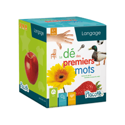 Le dé des premiers mots - Jeu de société enfant - Placote