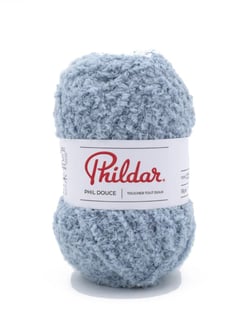 Pelote de fil à tricoter - Douce - Phildar - Azur