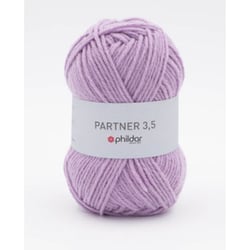 Pelote de fil à tricoter - Phil Partner 3,5 - Parme