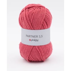 Pelote de fil à tricoter - Phil Partner 3,5 - Rose des sables