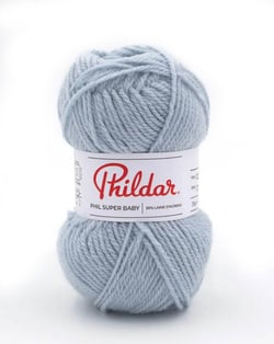 Pelote de fil à tricoter - Super Baby - Phildar - Azur