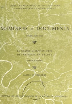 La grande migration d'été des citadins en France - Cartes en couleurs
