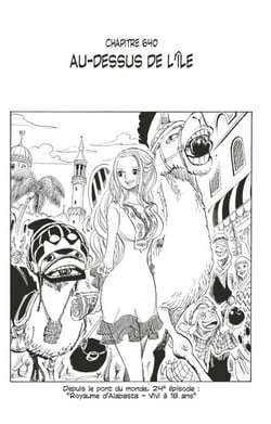 One Piece édition originale - Chapitre 640 - Au-dessus de l'île