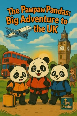 The Pawpaw Pandas: Big Adventure to the UK - The Pawpaw Panda Tales, #1