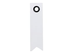 20 étiquettes en forme de flèches - blanc