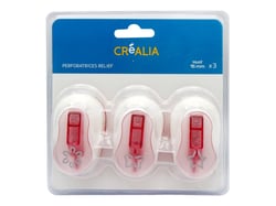 Kit de 3 perforatrices à relief - 1,6 cm