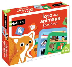 Loto des animaux familiers Nathan