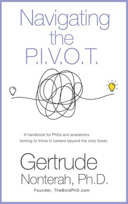 Navigating the P.I.V.O.T: A Handbook for Phds and Academics Looking to Thrive in Careers Beyond the Ivory Tower