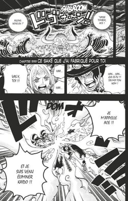 One Piece édition originale - Chapitre 999 - Ce saké que j'ai fabriqué pour toi