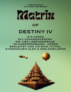 MATRIX OF DESTINY - 9×9-Codes Die vier Lebenszwecke  DIY-Chakrenkerzen  25 Kurzprogramm - Codes Begleitet von Jin Shin Jyutsu, ätherischen Ölen &amp; Seelenbildern