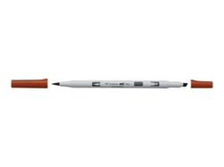 Tombow - Feutre à alcool double pointe ABT PRO - 5,5 mm - sienne brûlée P947
