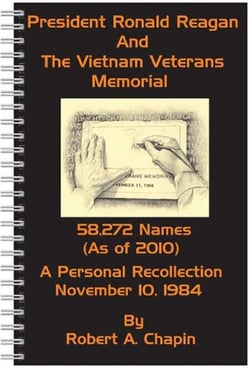 President Ronald Reagan &amp; The Vietnam Veteran's Memorial