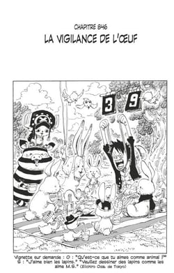 One Piece édition originale - Chapitre 846 - La vigilance de l'oeuf