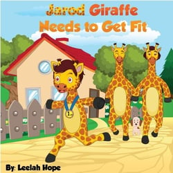 Jarod Giraffe Needs to Get Fit - Bedtime children's books for kids, early readers