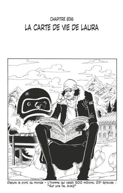 One Piece édition originale - Chapitre 836 - La carte de vie de Laura