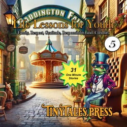 Life Lesson for Youth #5, Friendly, Respect, Gratitude, Responsibility,  and Curiosity - Tiny Tales Books, #5