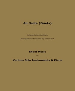 Air Suite (Duets) - Sheet Music for Various Solo instruments &amp; Piano