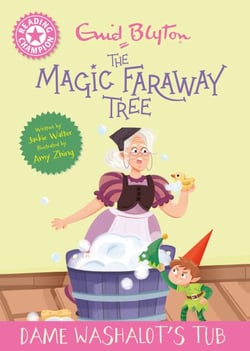 Reading Champion: Magic Faraway Tree: Dame Washalot's Tub - Pink Band 1