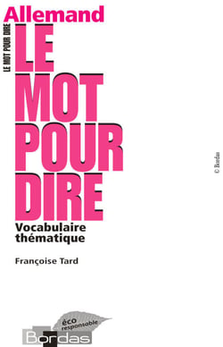 Le mot pour dire - Allemand
