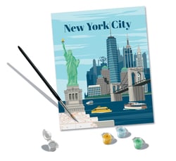Peinture au numéro Ravensburger - CreArt - New-York - 24 x 30 cm